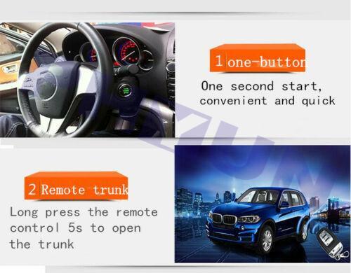 One key Remote start /Lock System with Main Harness & Start Button Kit USA Stock