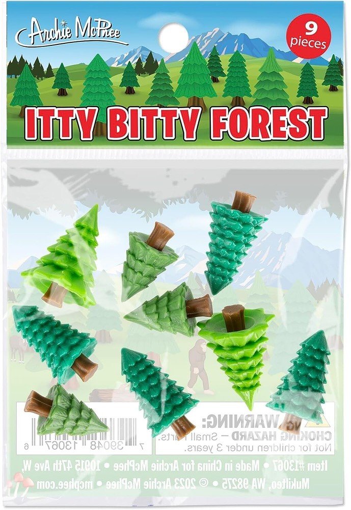 ITTY BITTY FOREST - 9 Piece Tree Assortment Bag