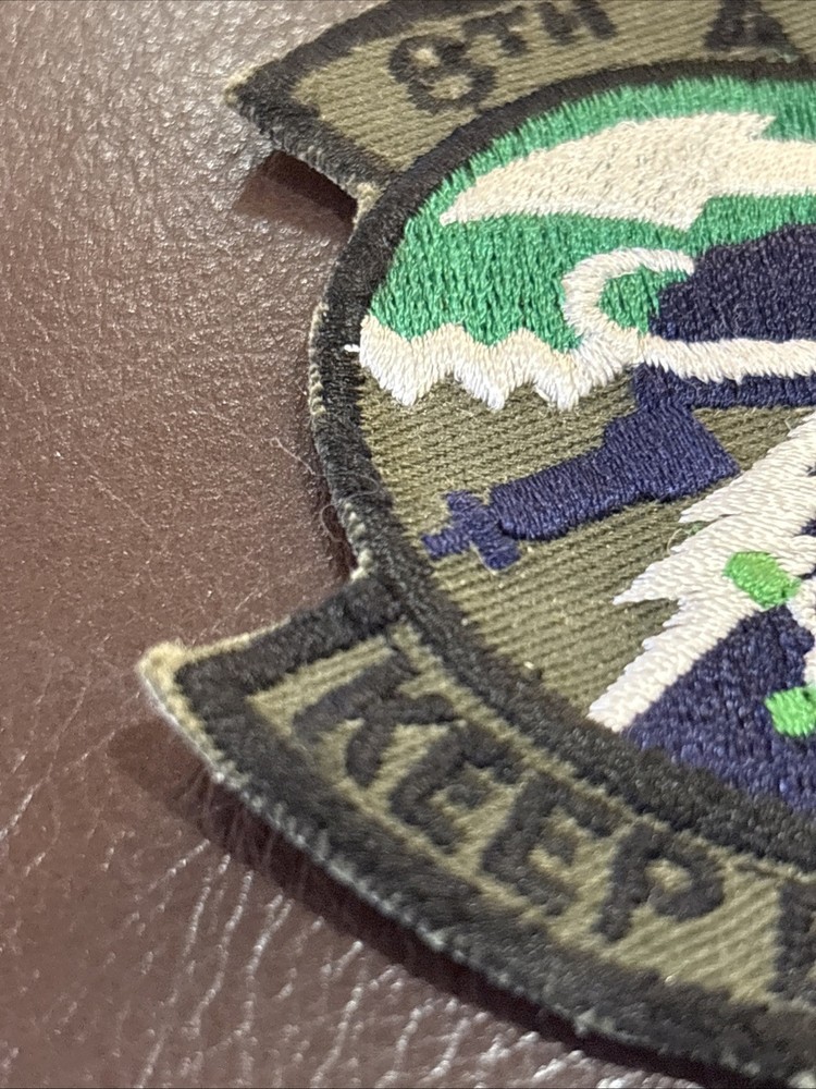 USAF 8th Aircraft Generation Squadron Patch “Keep Em Flyin” 8th AGS