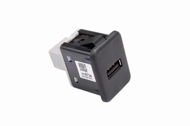 Genuine GM Ebony Single USB Receptacle 20928734