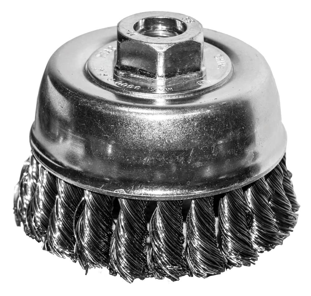 Century Drill and Tool 76021 Knot Angle Grinder Cup Brush