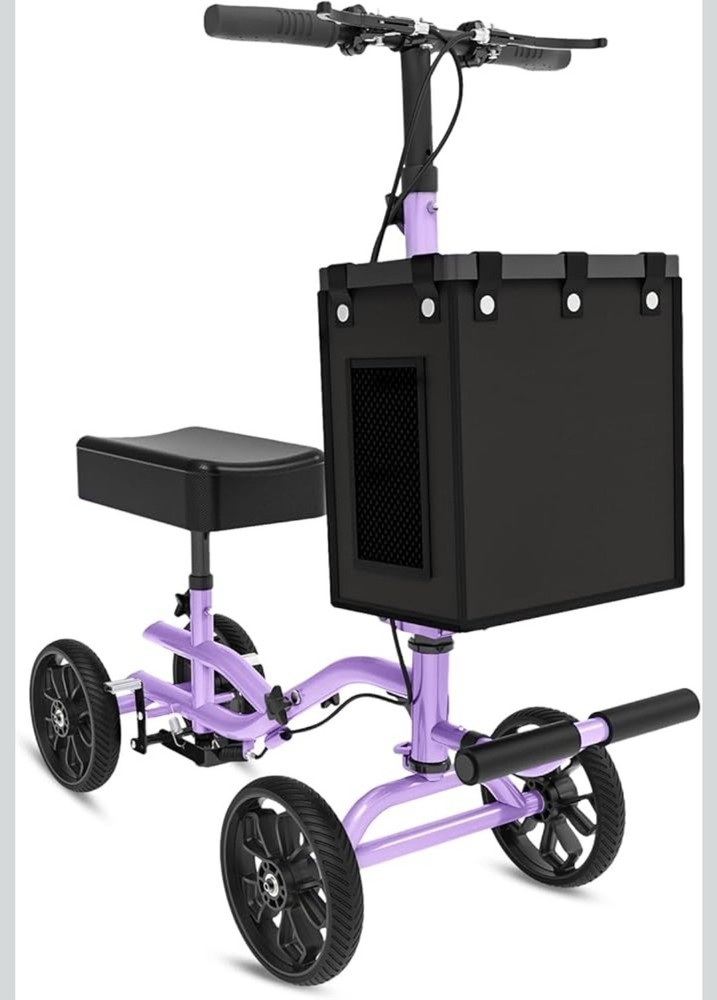 FVZZIN Purple Knee Scooter