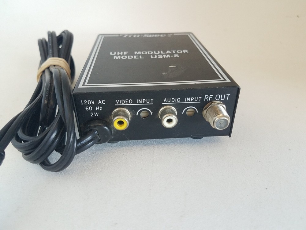 Tru Spec UHF Modulator Model Usm8