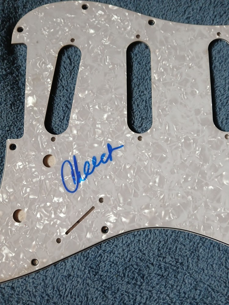 Cheech Marin Hand Signed 🔥 Pickguard 🎸