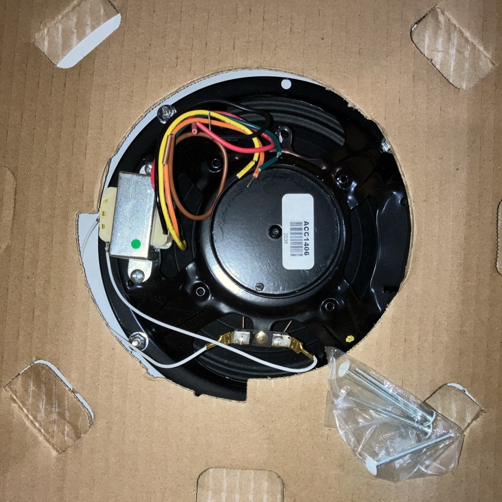 RAULAND ACC1406 CEILING MOUNT SPEAKER NEW OPEN BOX