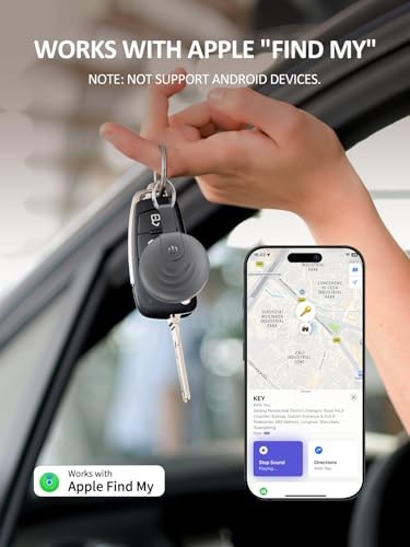 Tracker Tags, Work with Apple Find My (iOS Only), Tracking Device Item Finder