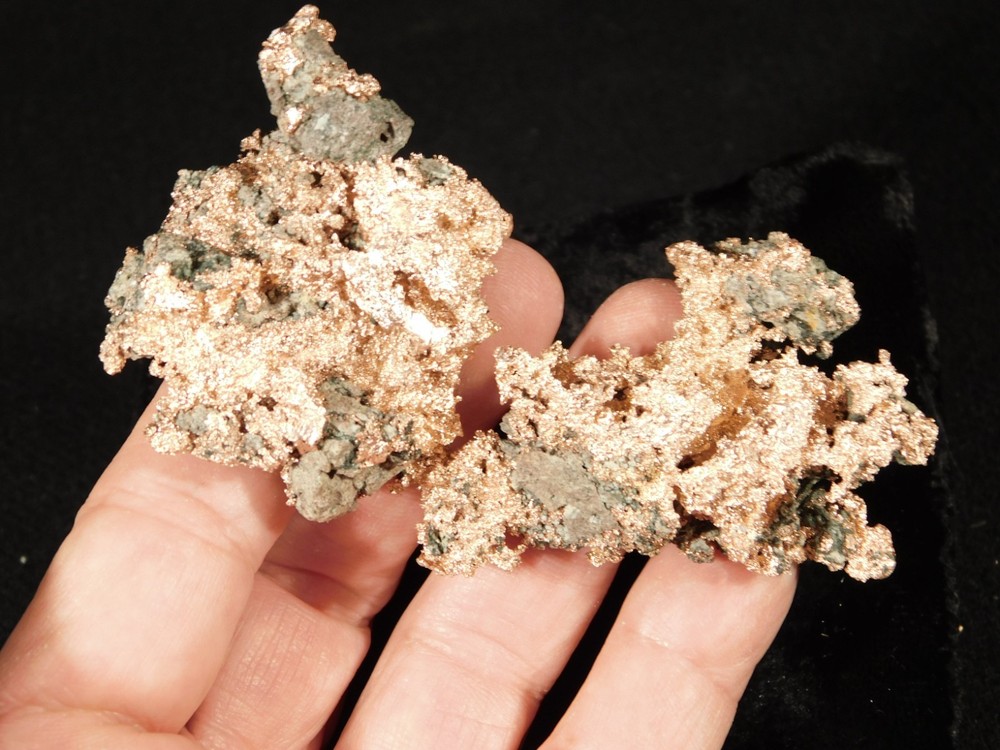 Big! Heavy Solid COPPER NUGGET or Native Copper Float From Michigan 172gr