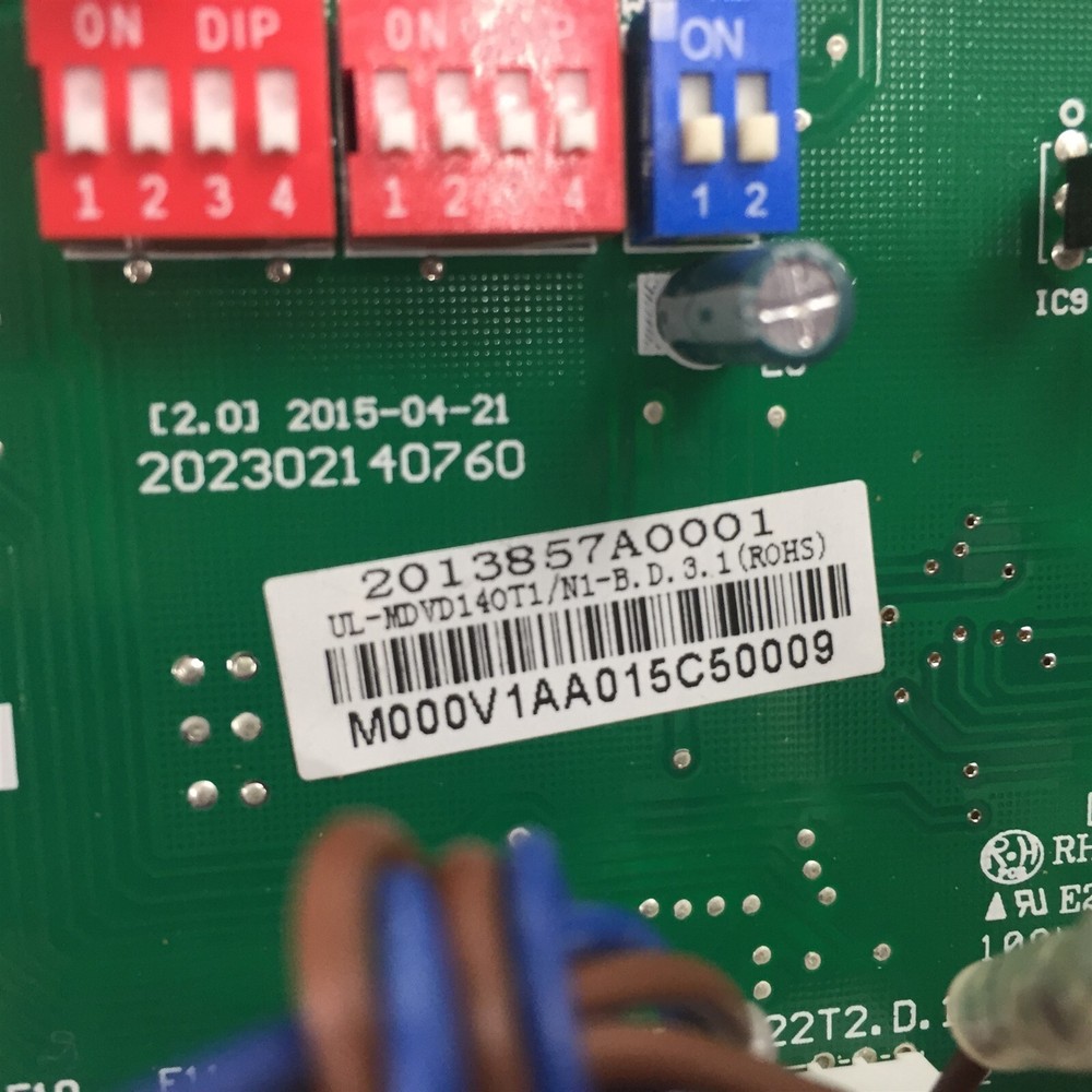 Carrier 2013857A0001 Main Control Board