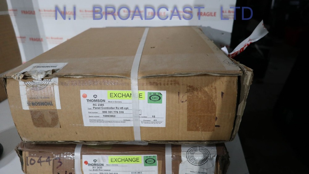 Sealed boxed Grass Valley thomson RC2385 panel controller rj45 (000351776310)