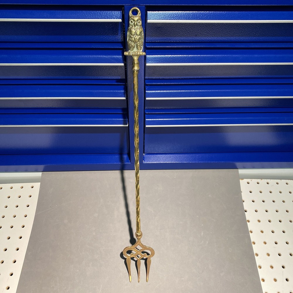 Decorative Brass Fire Poker