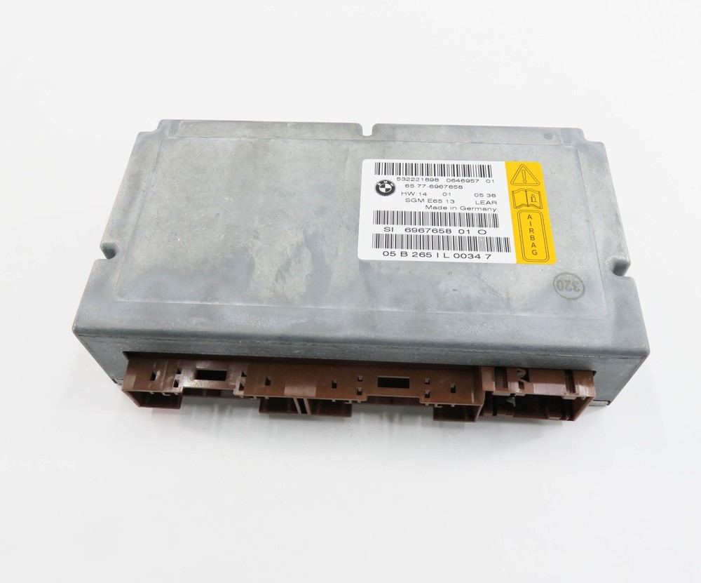 2006 BMW 750LI (E66) PRIMARY SAFETY RESTRAINT BAGG CONTROL MODULE