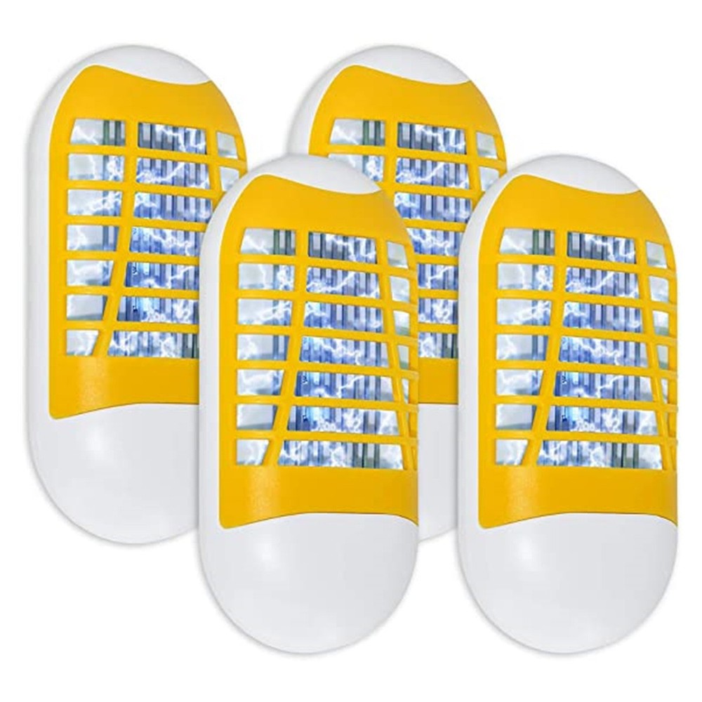 Electric Shock Lamps (2-Pack): High-Voltage Mosquito Killers