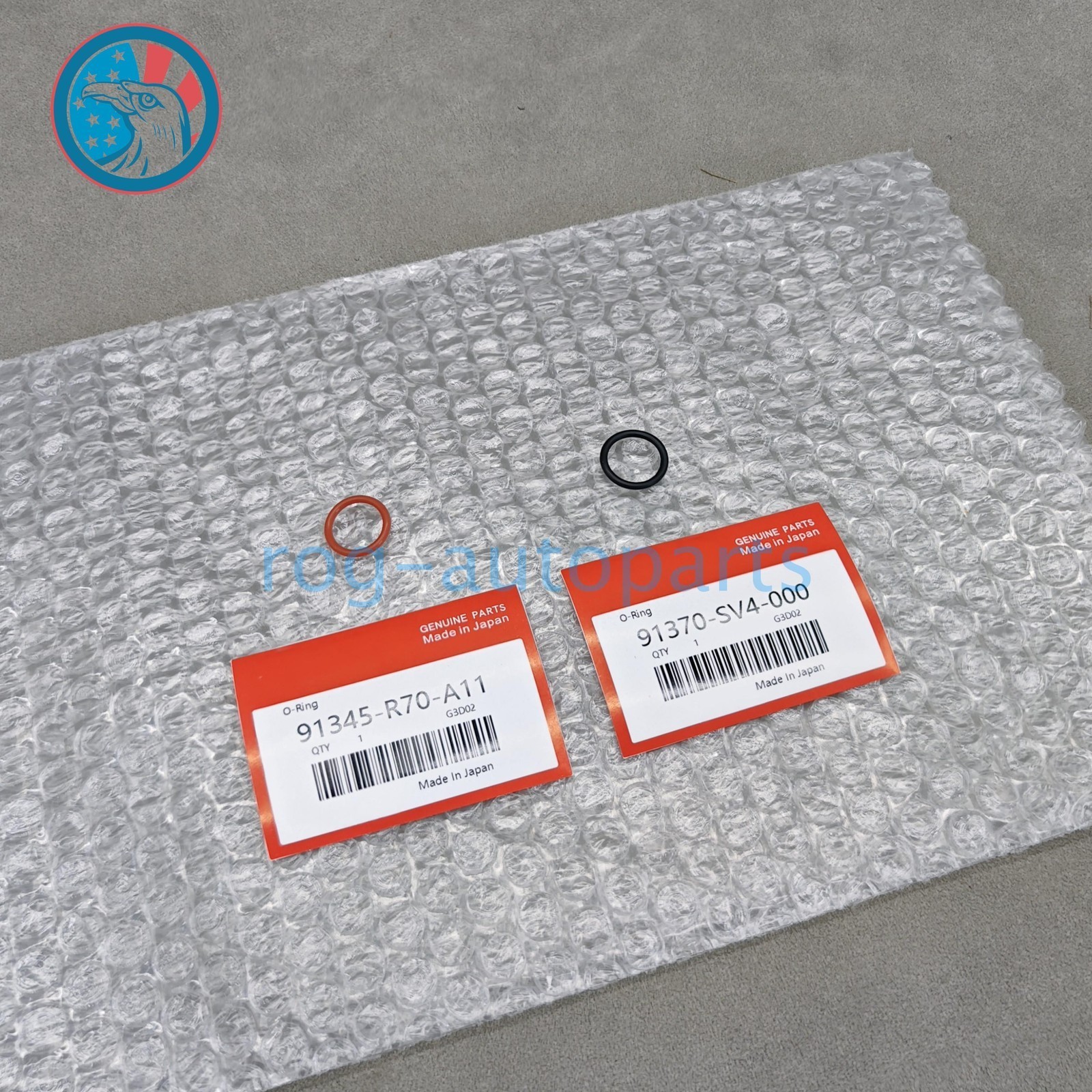 OEM!! 2PC KIT POWER STEERING PUMP INLET & OUTLET O-RING SEALS FOR HONDA ACURA