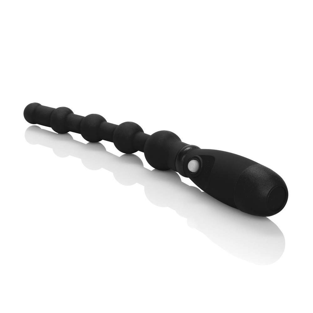 Booty Call Booty Flexer Black Vibrating Anal Plug Probe