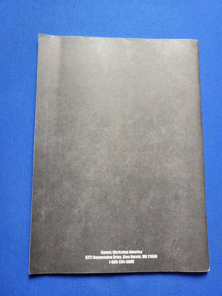 Games Workshop 2003 US Mail Order Price Guide