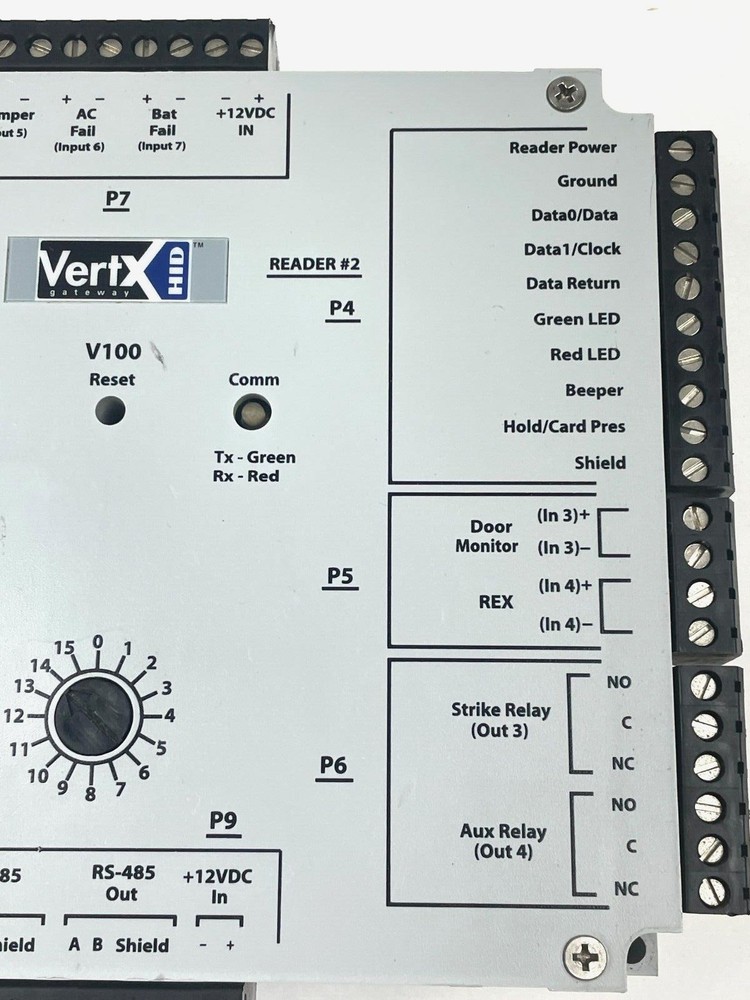 VertX V100 70100 AEP0N Two Dual Door/Reader Interface Module