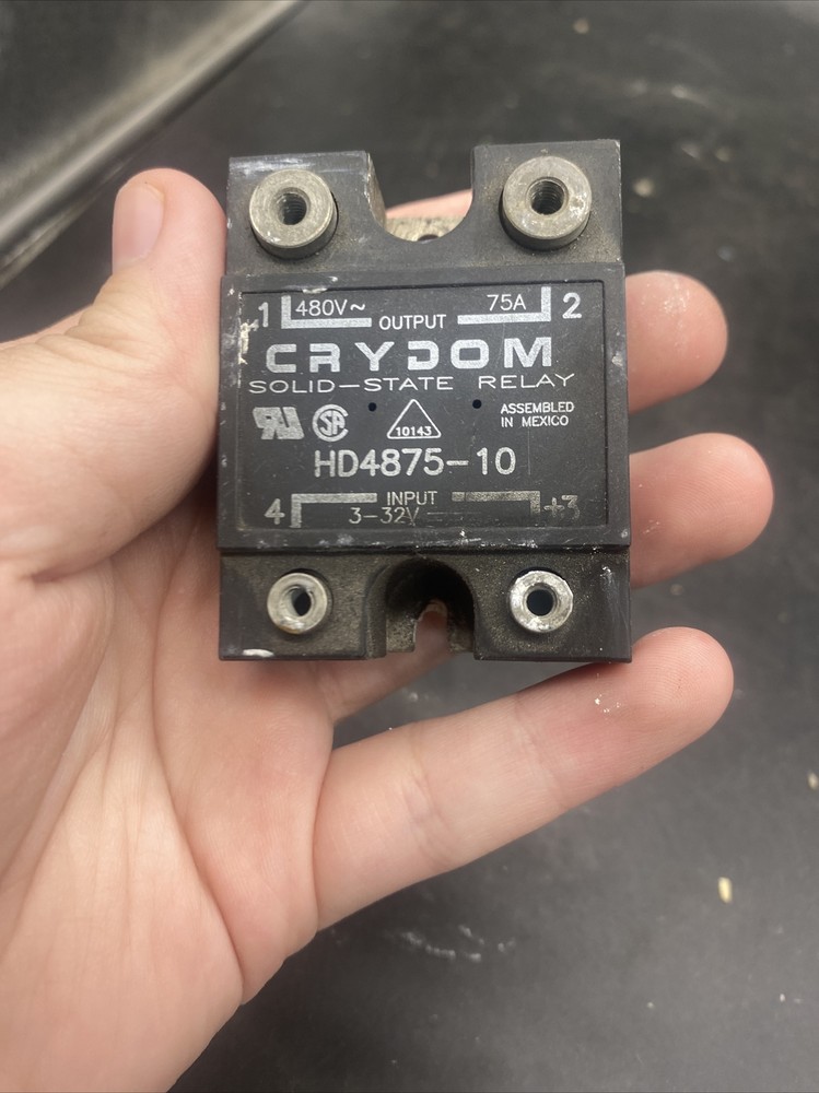 Crydom HD4875-10 Solid State Relay. Free Shipping!!! Pre Owned!!!