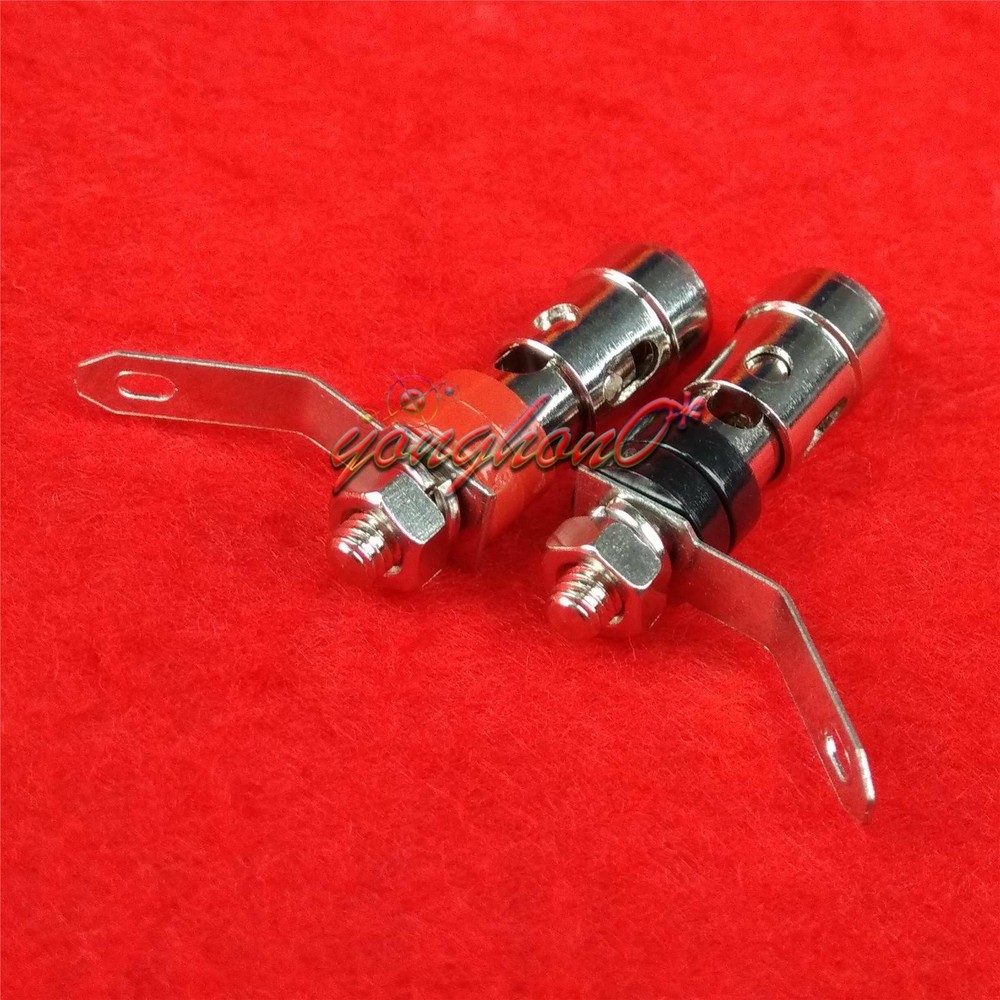 2PCS Small Spring Load Speaker Banana Amp Terminal Binding Post