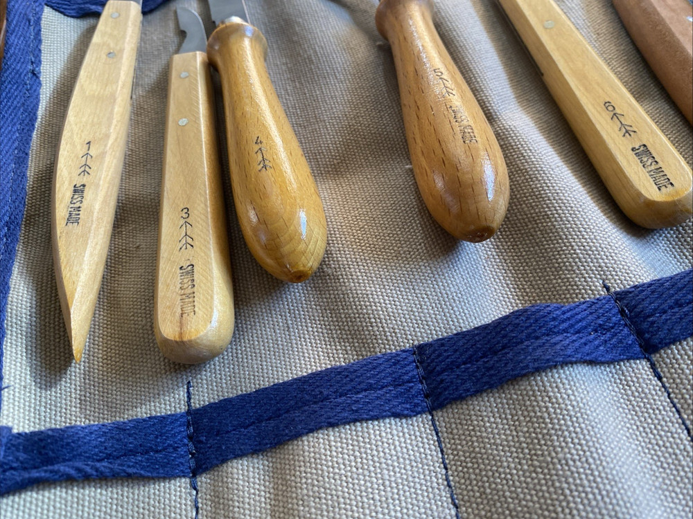 14-pc Swiss & Germany Made Carving Tools Set