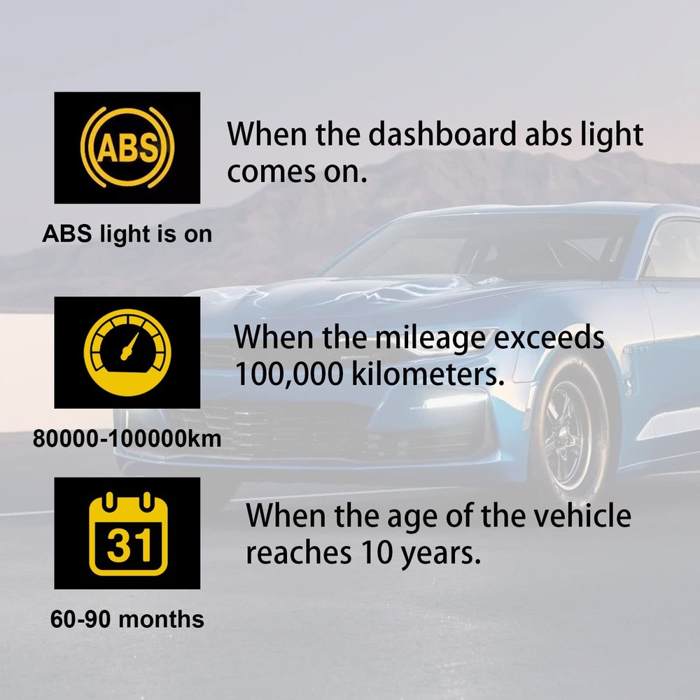 2pcs ABS Wheel Speed Sensor Front Left Right 2002-2008, Compatible with Mini ...