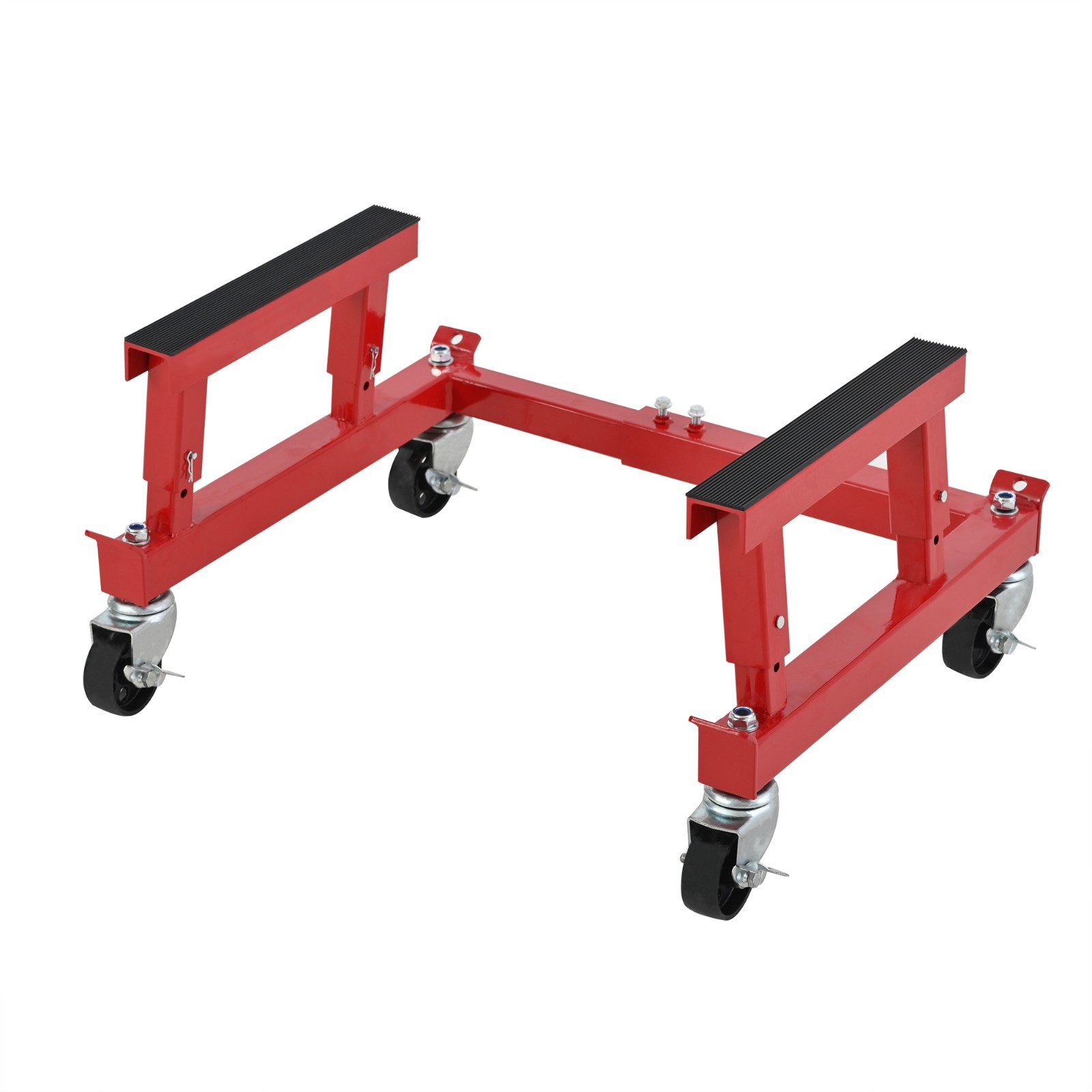 ATV Motorcycle Engine Cradle Dolly, Motorcycle Dolly, Engine Stand ,Red