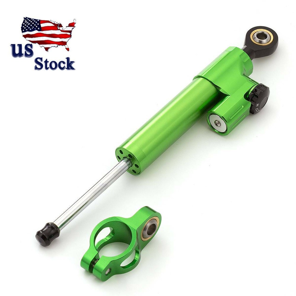 Universal CNC Steering Damper Motorcycle Stabilizer Linear Safety Control US