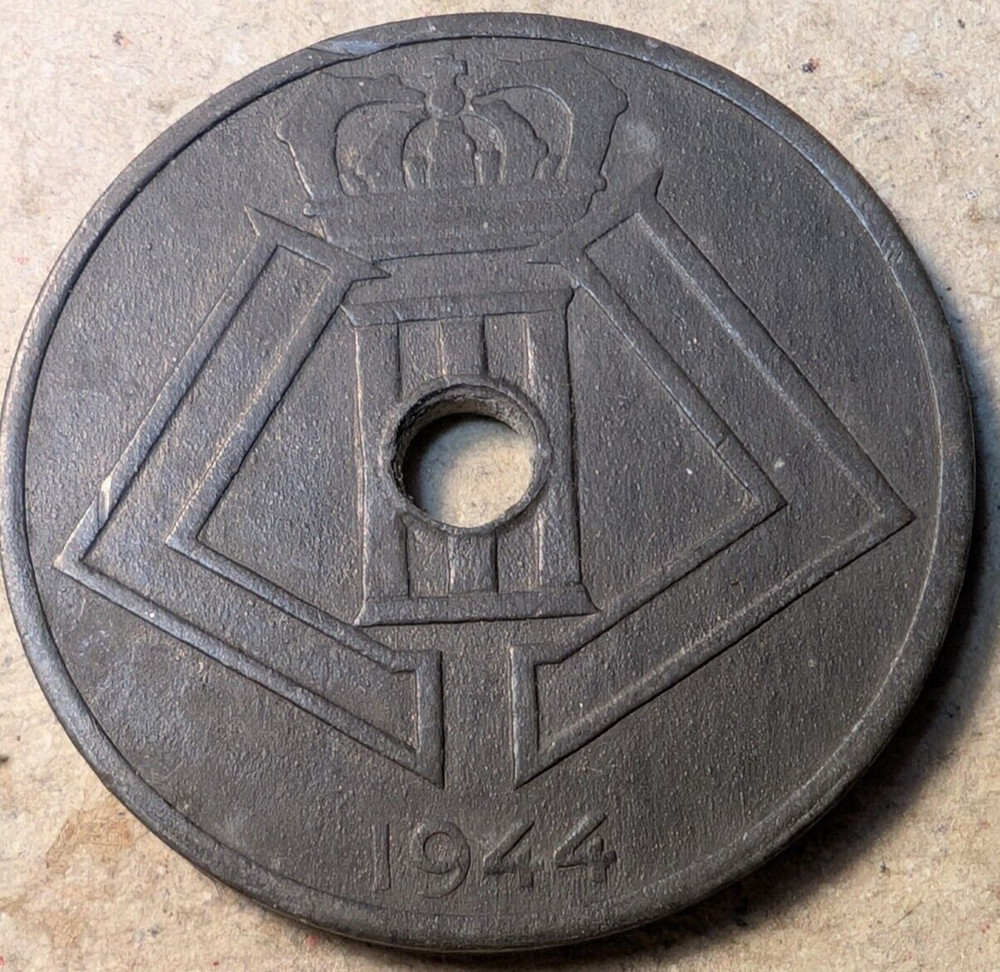 Belgium 25 centimes 1944