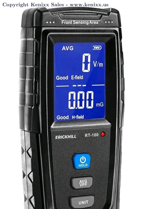 Erickhill EMF Detector Rechargeable RT-100 Digital Electromagnetic Field