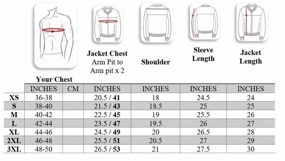 Men’s Genuine Leather Bomber Jacket Classic Flight Aviator Coat