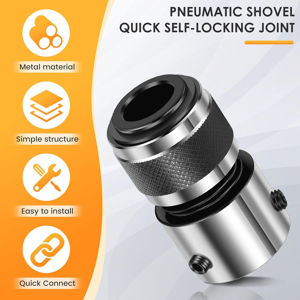 Quick Change Chisel Retainer, Air Hammer Retaining Quick Chuck Attachments, Air