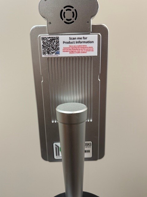 Meridian Temperature Screen Kiosks