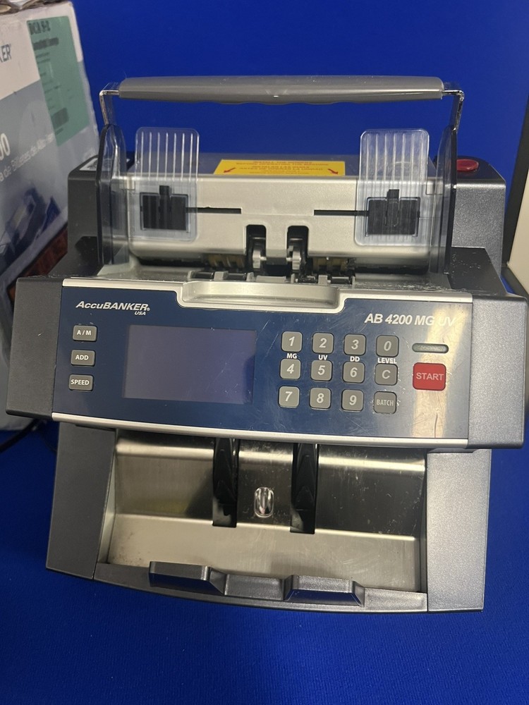AccuBanker AB4200 Basic Bank Grade Bill Counter READ