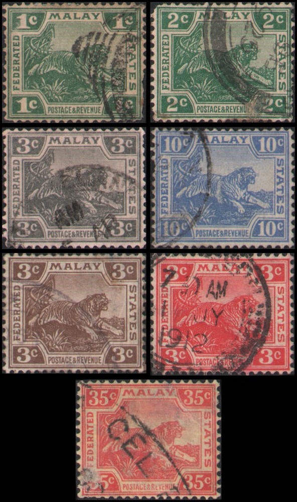 Malaya #38//48 Used