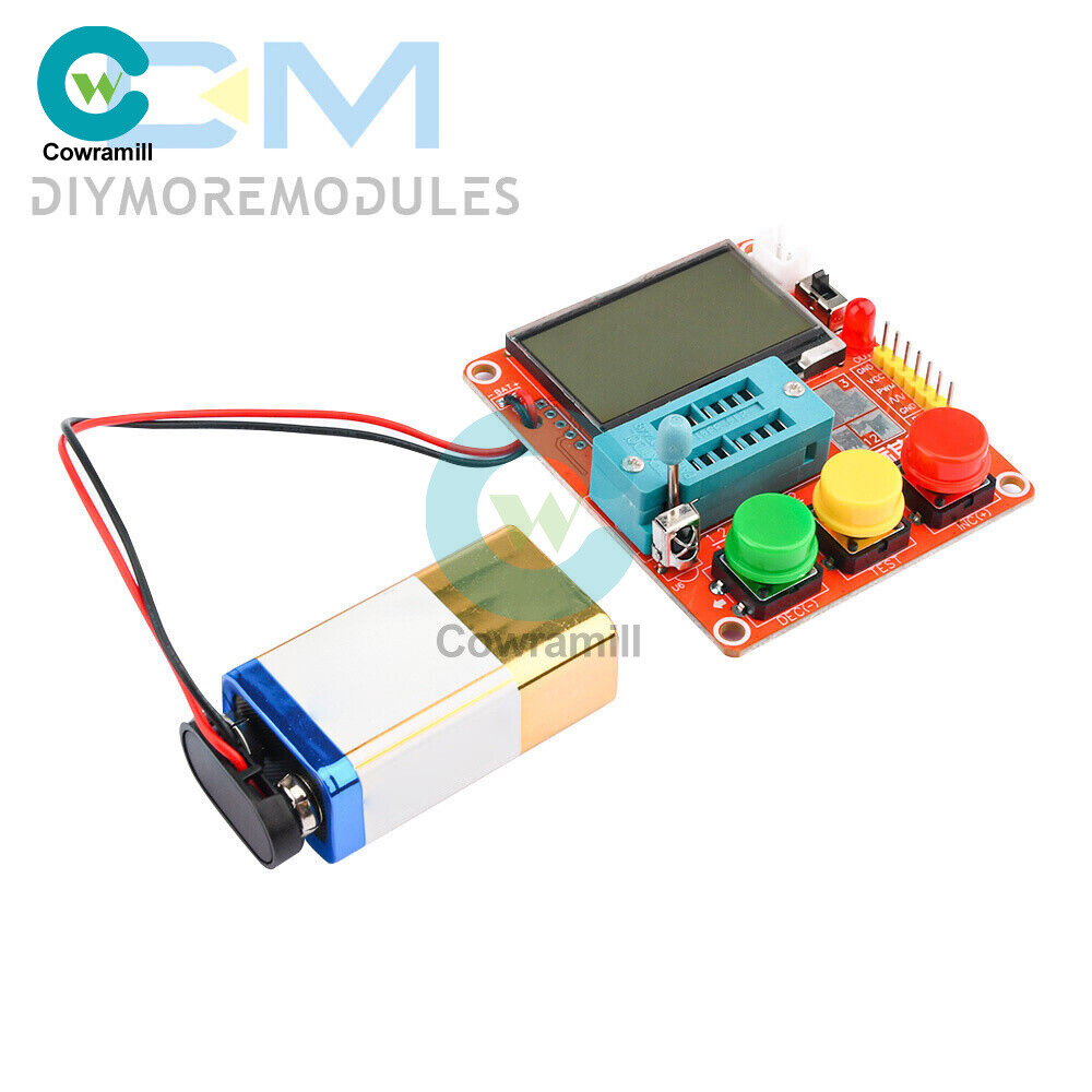 LCR-T4-MINI-Z LCD Transistor Tester Meter Diode Capacitance ESR Meter Servo test