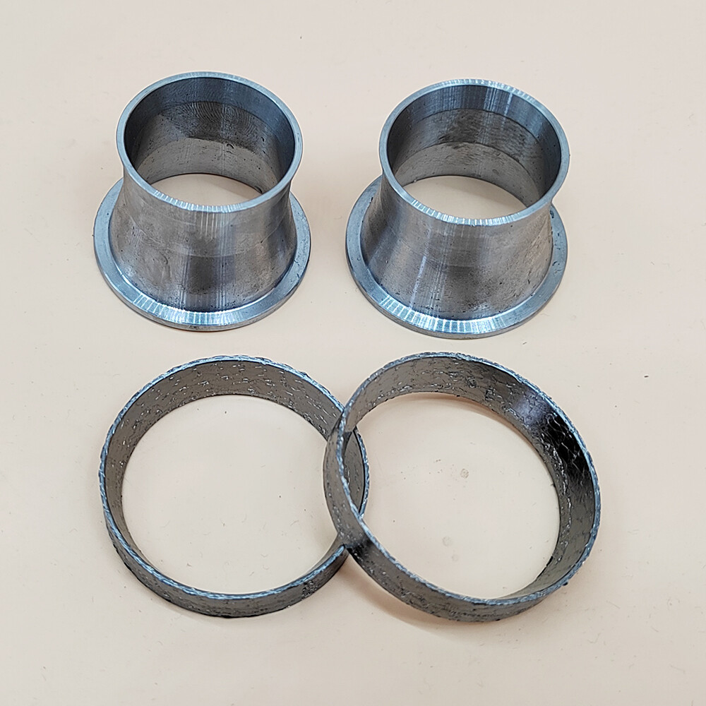 Exhaust Port Torque Cone Flange Kit for Harley Big Twin Model Sportster 883 1200