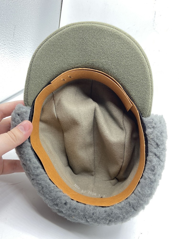 Post WW2 Females NVA Army & MfS Stasi & Grenztruppen Ushanka Winter Hat Cap