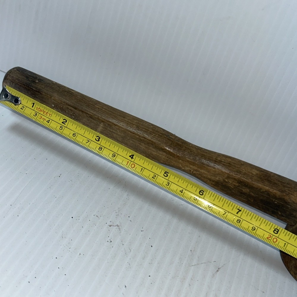 Antique Blacksmith Forming Hammer Concave Face Primitive Forging Tool Mallet