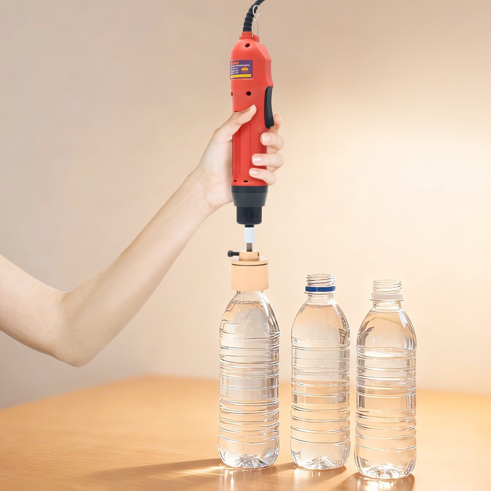 Electric Hand Held Bottle Capping Sealing Machine Handheld Screw Capper Sealer