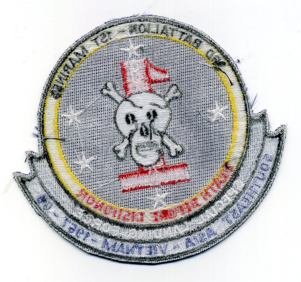 USMC 3rd Battalion 1st Marines Patch Death Before Dishonor Special Landing Force