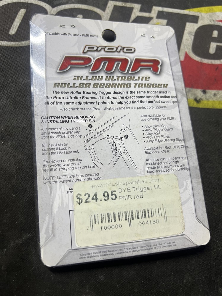 Proto Matrix PMR UL Edge Trigger Red Paintball