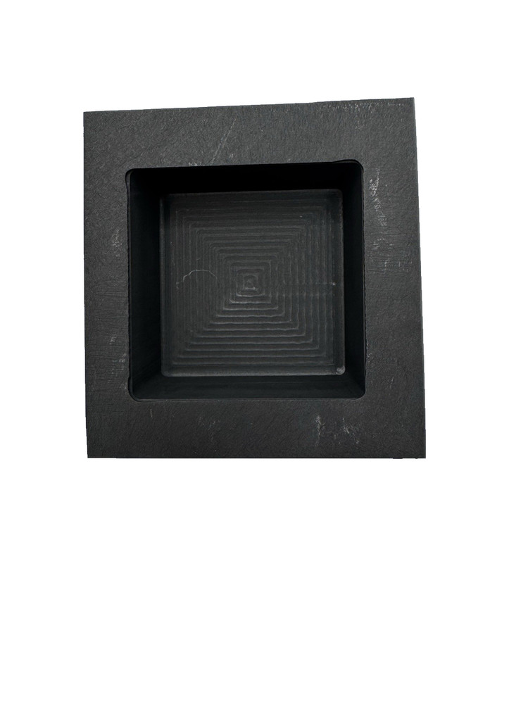 Graphite Ingot Mold For Casting 15 oz Gold Square