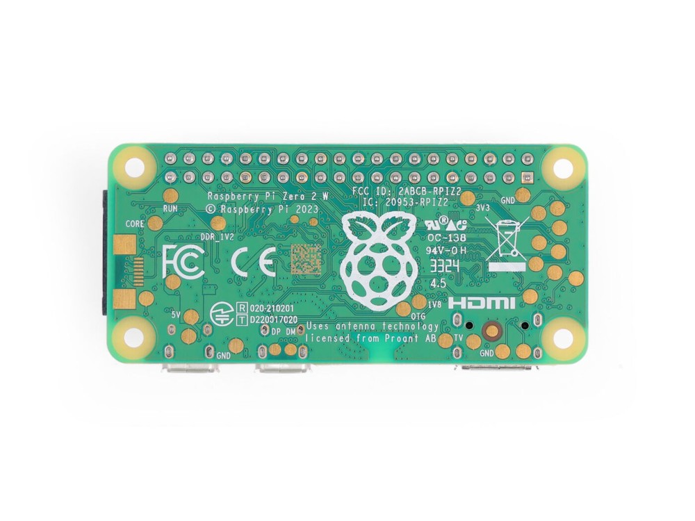 Raspberry Pi Zero 2 W with Headers Zero 2WH