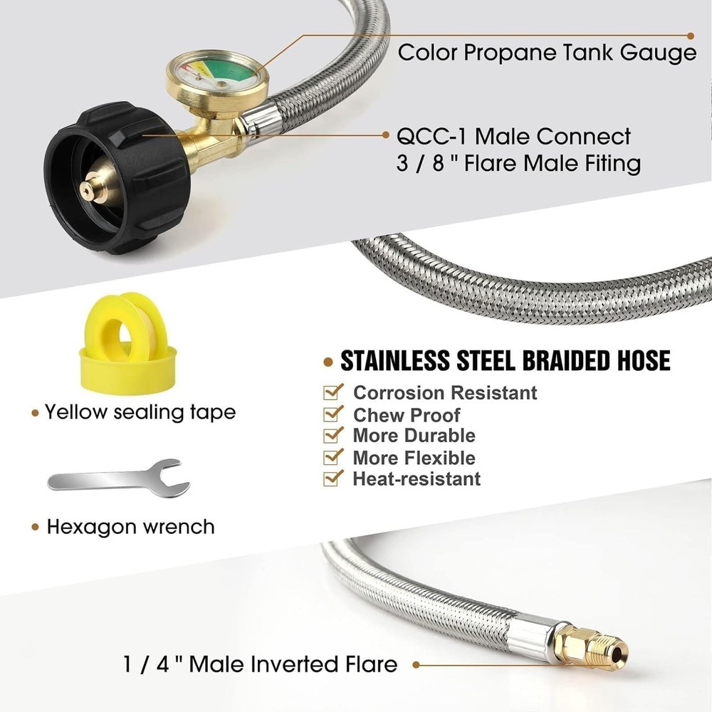 Auto Changeover Propane Regulator for RVs