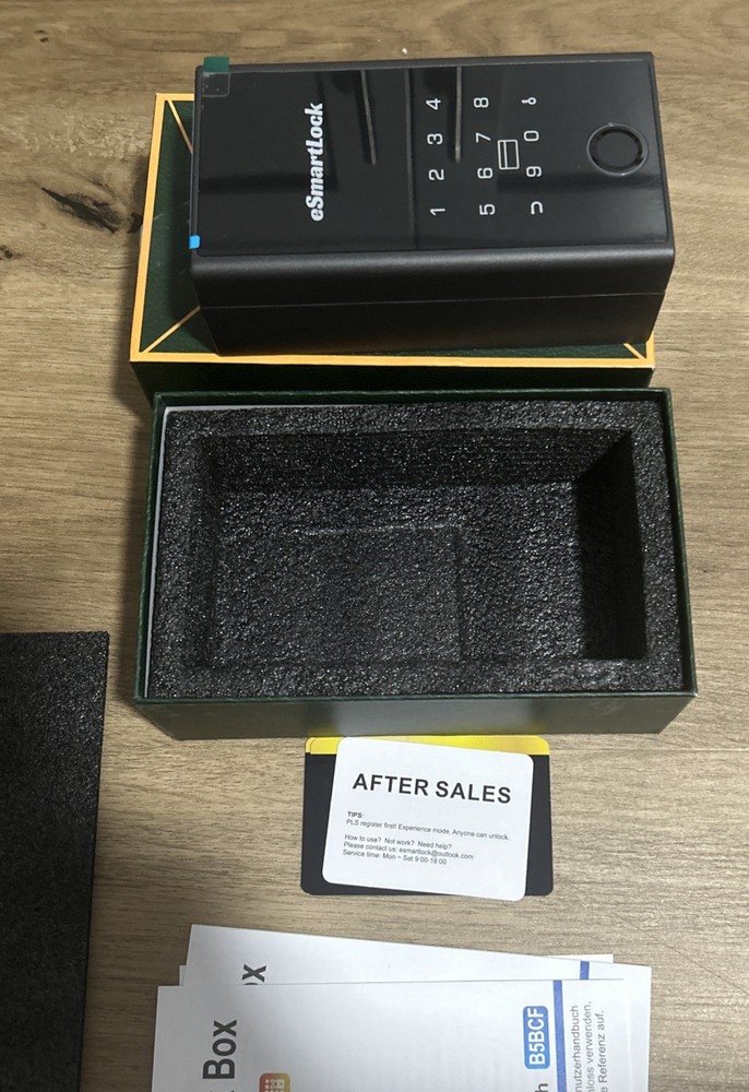 Smart Lock Box, Key Lock Box with Code APP, Electronic Digital Bluetooth Lockbox