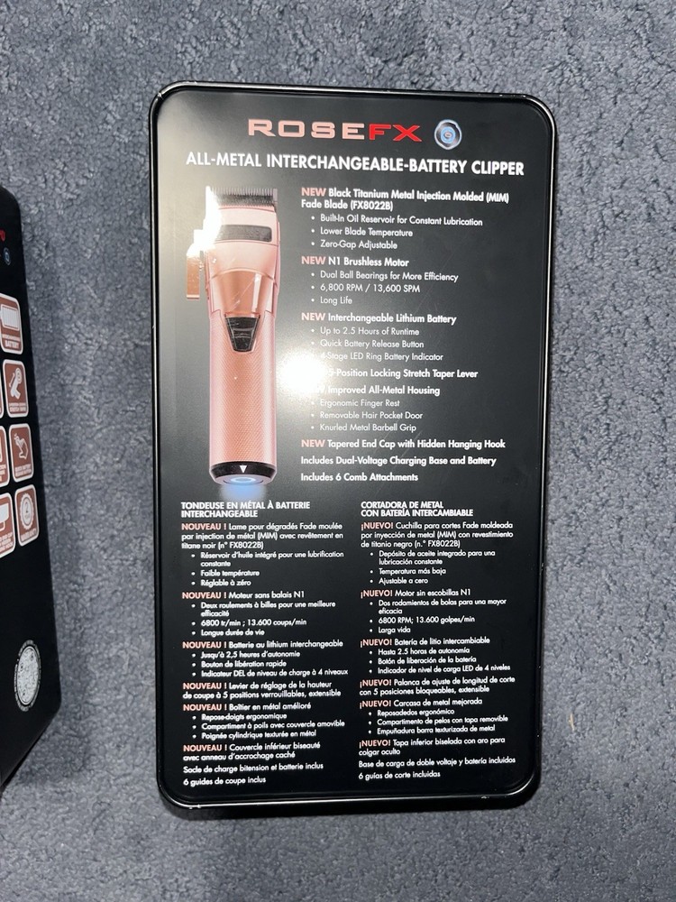 BABYLISS ROSEFXONE CLIPPER