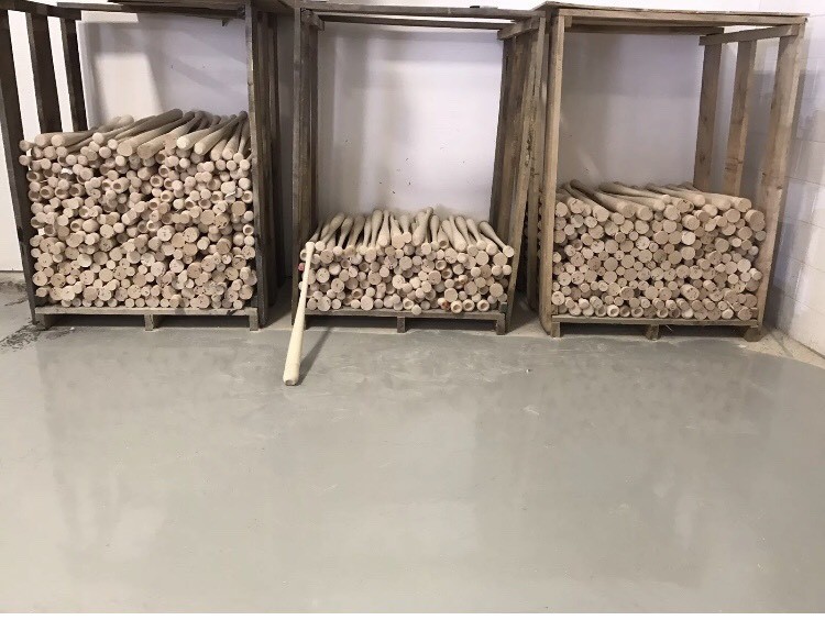 34" Wooden Blem Baseball Bats (Sold In Bundles Of 9) FREE SHIPPING!