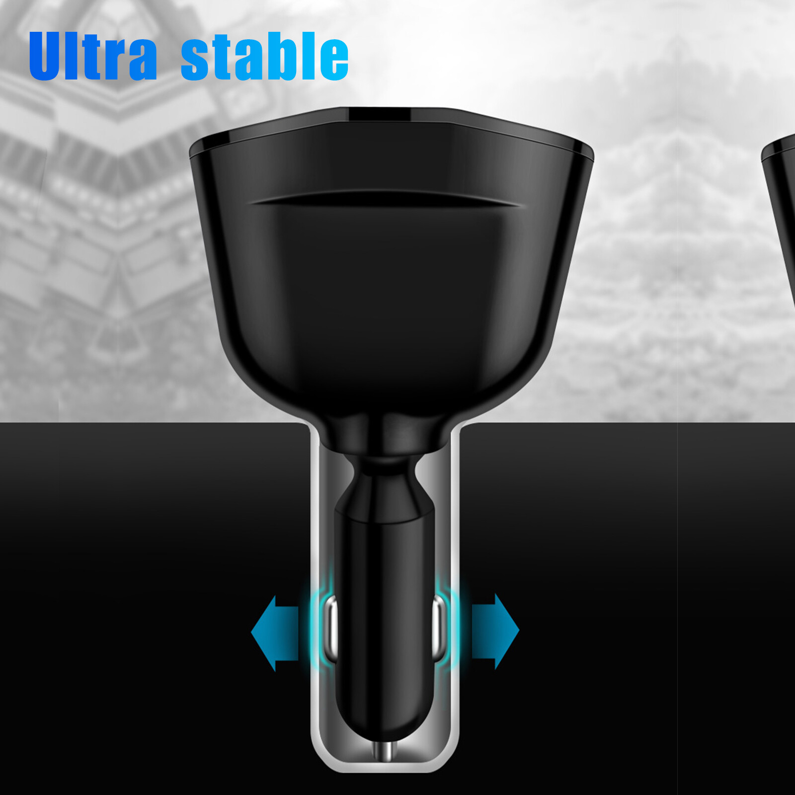 Dual USB Car Cigarette Lighter Socket Splitter Power Adapter Charger Outlet lot