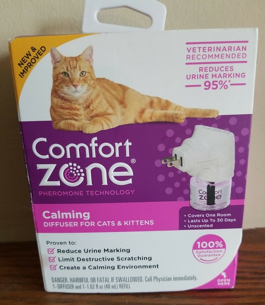 Confort Zone Diffuser For Cats & Kittens 1 Diffuser And 1 Refill