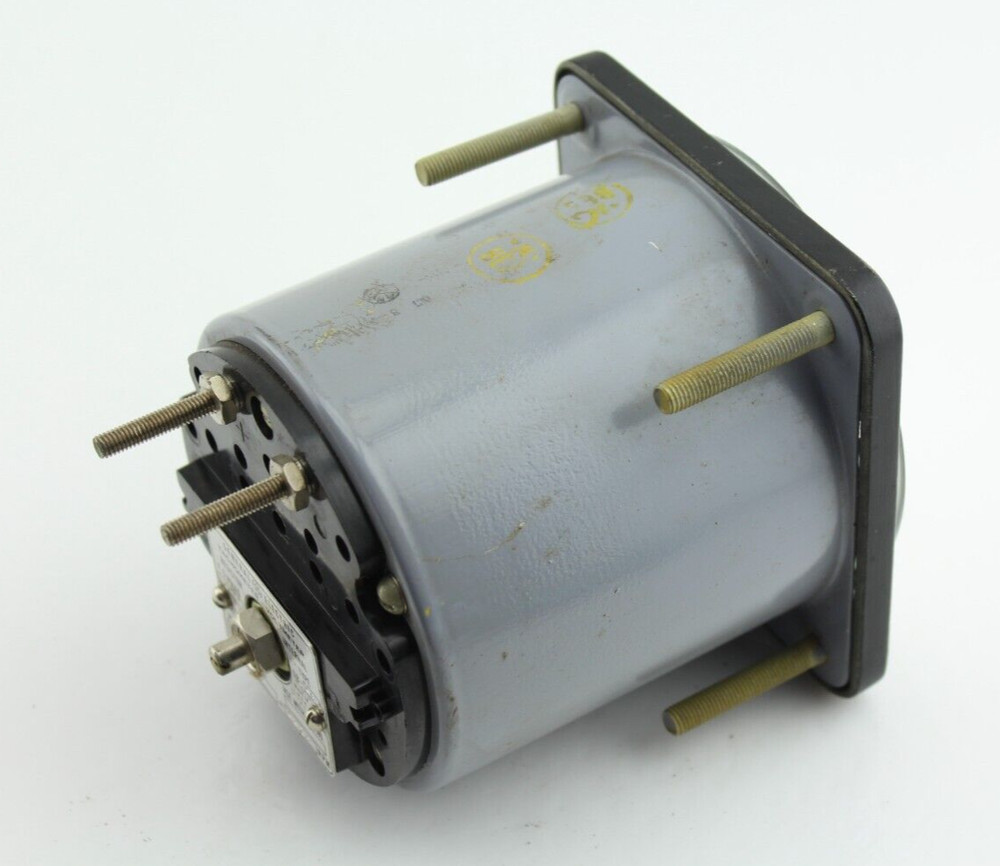 NOS Qty 1 GE Type DB-18SYU Panel Meter Tachometer Voltmeter Degrees Per Second