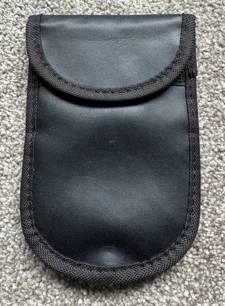 SECURITY KEY POUCH - BLACK - USED CONDITION